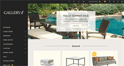 Desktop Screenshot of gallery1furniture.com